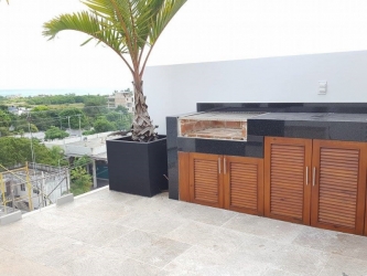 Penthouse de lujo en renta vacacional y largo plazo en el centro de Playa del Carmen