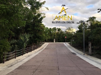 TERRENO EN RESIDENCIAL PUNTAVISTA, PUERTO MORELOS, QUINTANA ROO